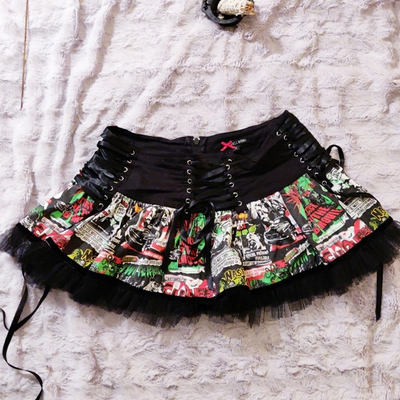 hell bunny mini skirt